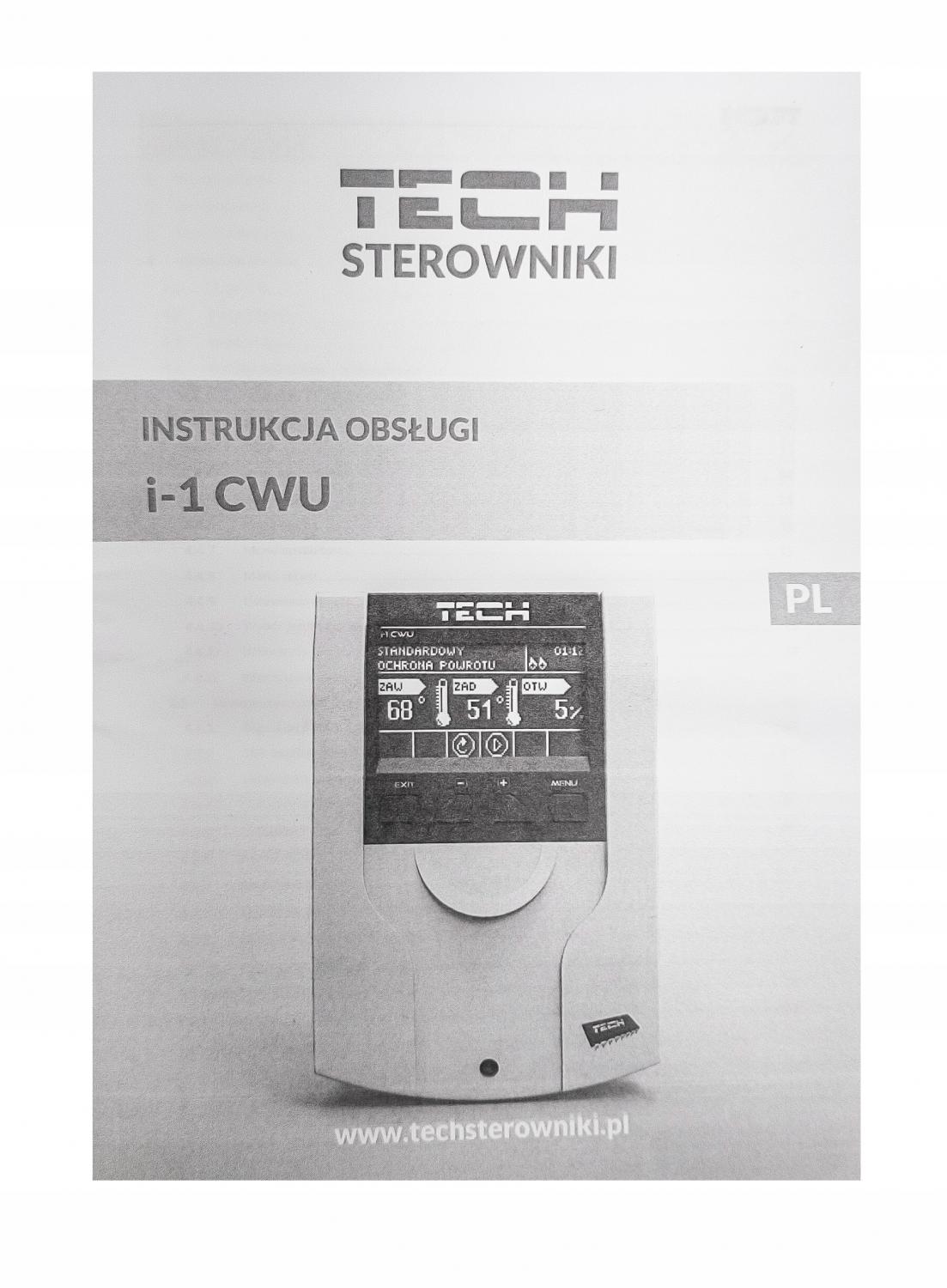 Sterownik zaworu mieszającego TECH i-1 CWU