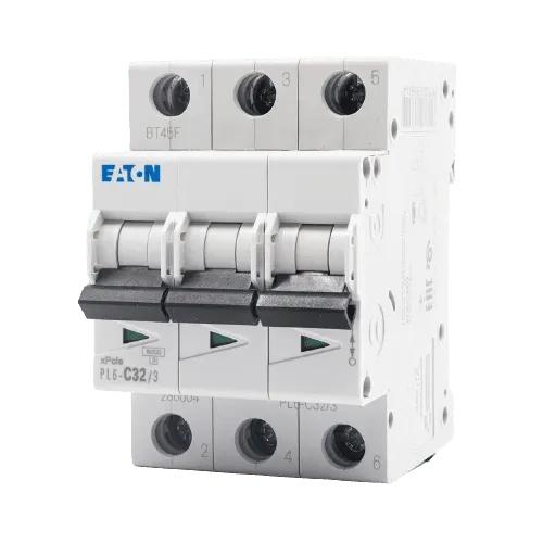 EATON Wyłącznik nadprądowy 6kA PL6-C32/3
