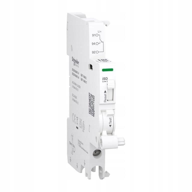 Styk sygnalizacyjny, Acti9, iSD 2-100 mA, 1CO, do obwodów niskoprądowych, p