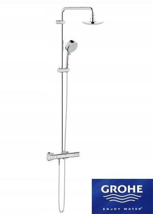 GROHE System prysznicowy z baterią termostatyczną New Tempesta Cosmopolitan