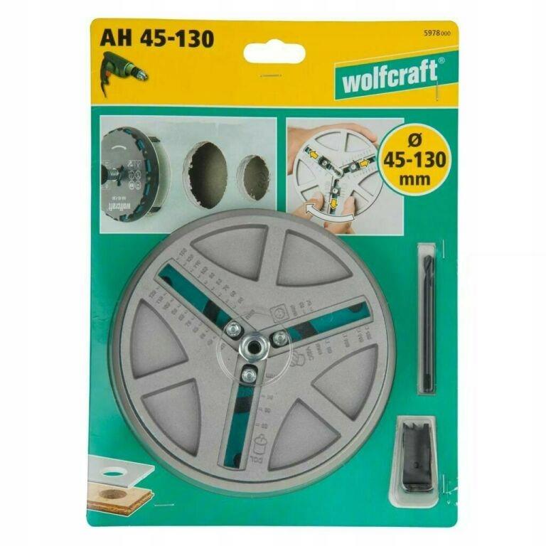 WOLFCRAFT Otwornica regulowana Wolfcraft 45 - 130mm