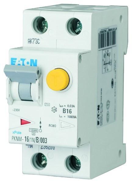 Wyłącznik nadprądowy z modułem różnicowym 1+N-biegunów PKNM-20/1N/B/003-MW