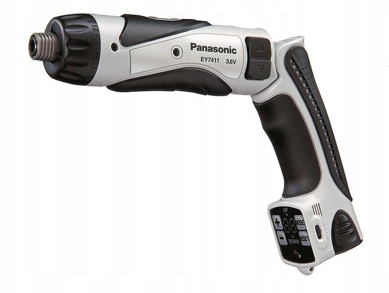 Wkrętak PANASONIC 3.6V, łamany, 1.5Ah Li-Ion + ładowarka, w opakowaniu kart