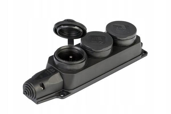 ONNLINE Listwa gumowa 3x230V IP44 ONNLINE