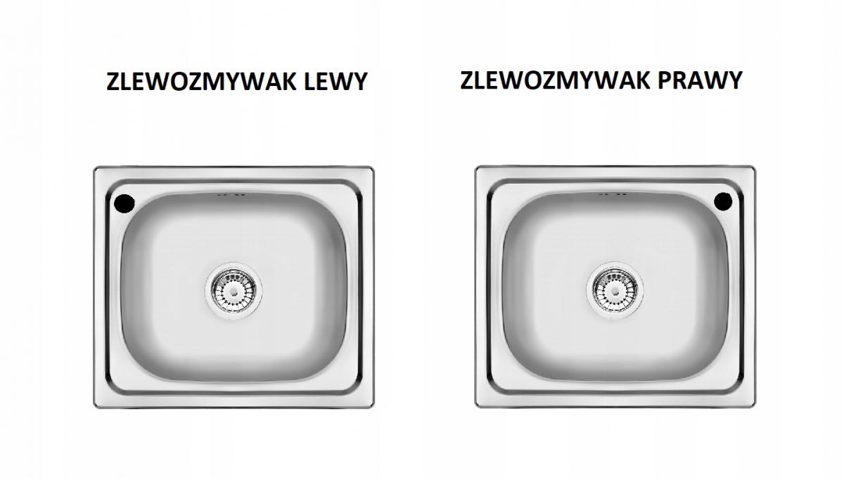 DEANTE Zlewozmywak stalowy 1-komorowy Doppio, satyna