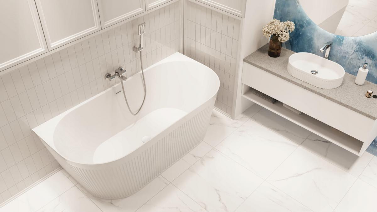 WANNA WOLNOST.PRZYŚC.RYFLOWANA 170 GLAMOUR INVENA TREND SYF BIAŁY