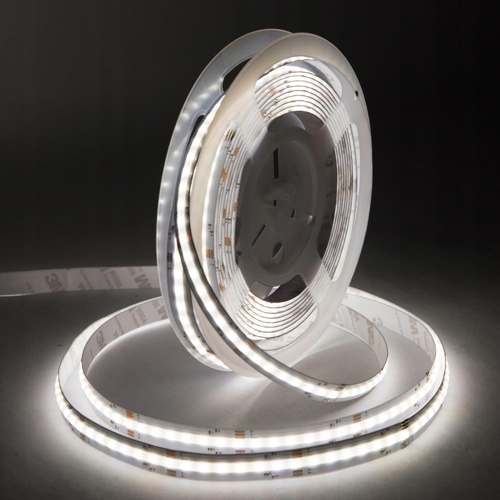 Taśma LED NEXTEC ST, 24V, COB, 18W, 784 LED, IP20, RGB+3000K, 5m, 12mm