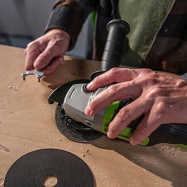 Szlifierka Kątowa Greenworks Gd24Ag 24V