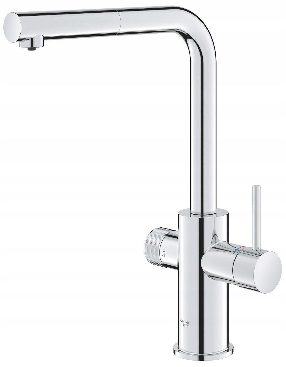 Bateria filtrująca Grohe Blue Pure Minta z wyciąganą, obracaną w zakresie 3