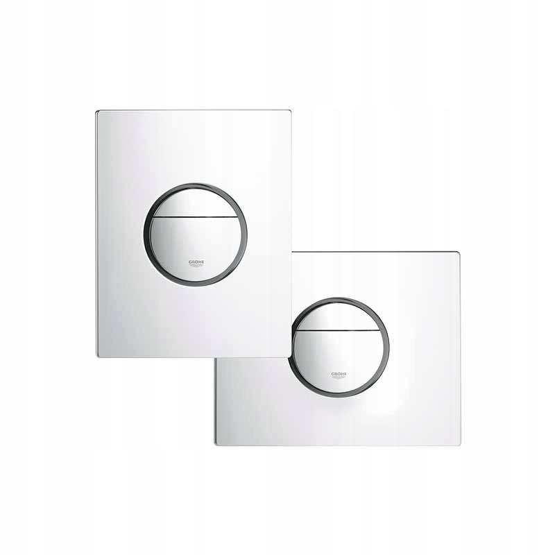 Przycisk uruchamiający GROHE Nova Cosmopolitan do WC chrom 156x197x11 mm