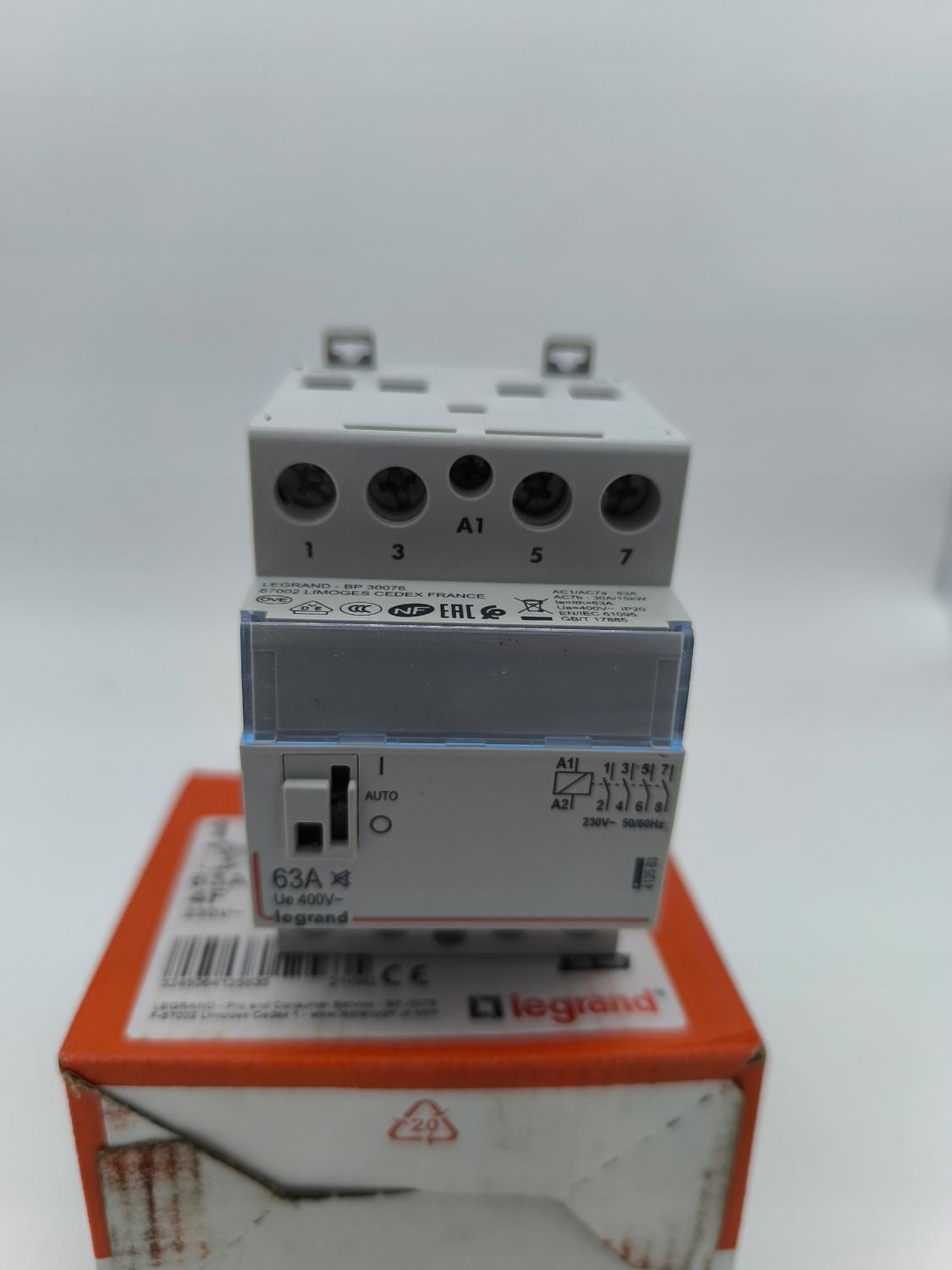 LEGRAND Stycznik modułowy SM 363 63A 230V 4NO cichy