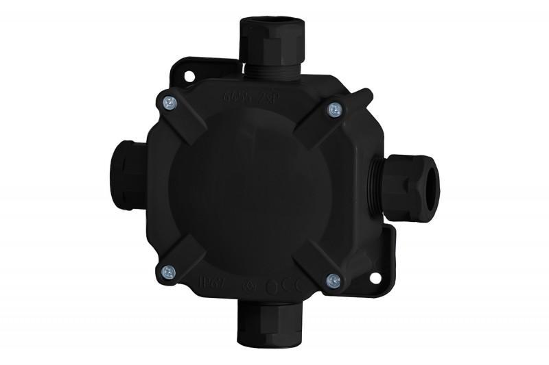 F-ELEKTRO Puszka hermetyczna 27P, 144x67x132 IP67 czarna