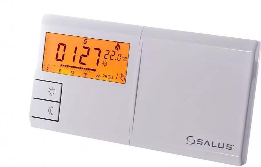 Salus przewodowy, natynkowy elektroniczny termostat 091FLv2, tygodniowy