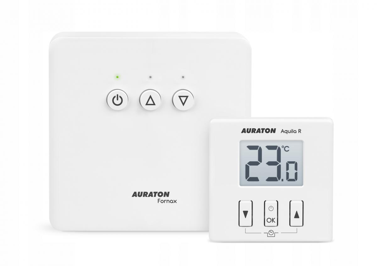 AURATON Aquila SET - Dobowy, bezprzewodowy regulator temperatury ze sterown