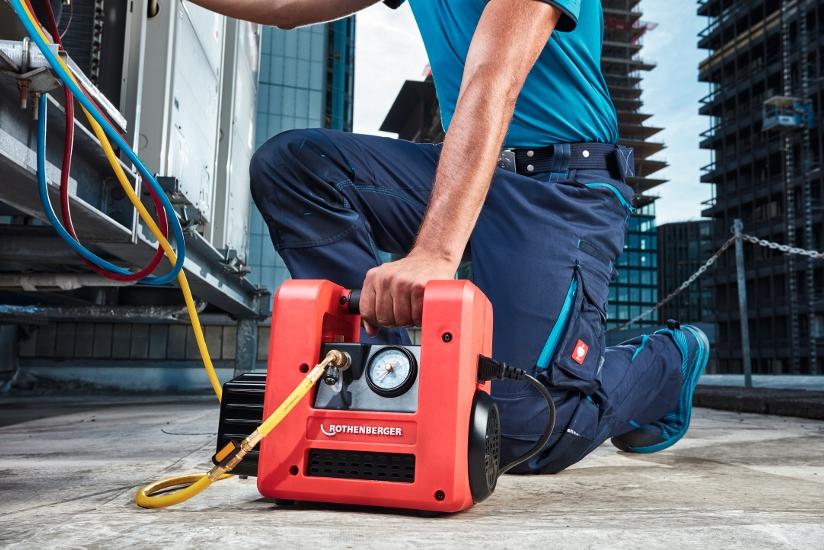 ROTHENBERGER Pompa próżniowa dwustopniowa ROAIRVAC R32 3.0 85L