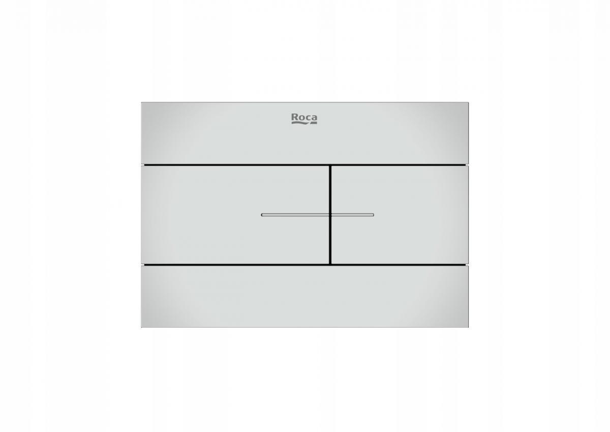 Przycisk ROCA DUPLO S PS 2 podwójny chrom 194 x 134 x 6 mm