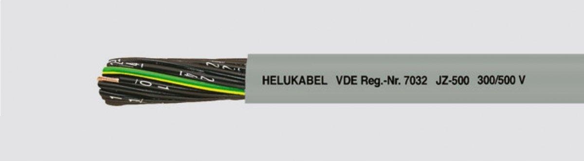 HELUKABEL Przewód sterowniczy JZ-500 5G16 500V żyły czarne, numerowane