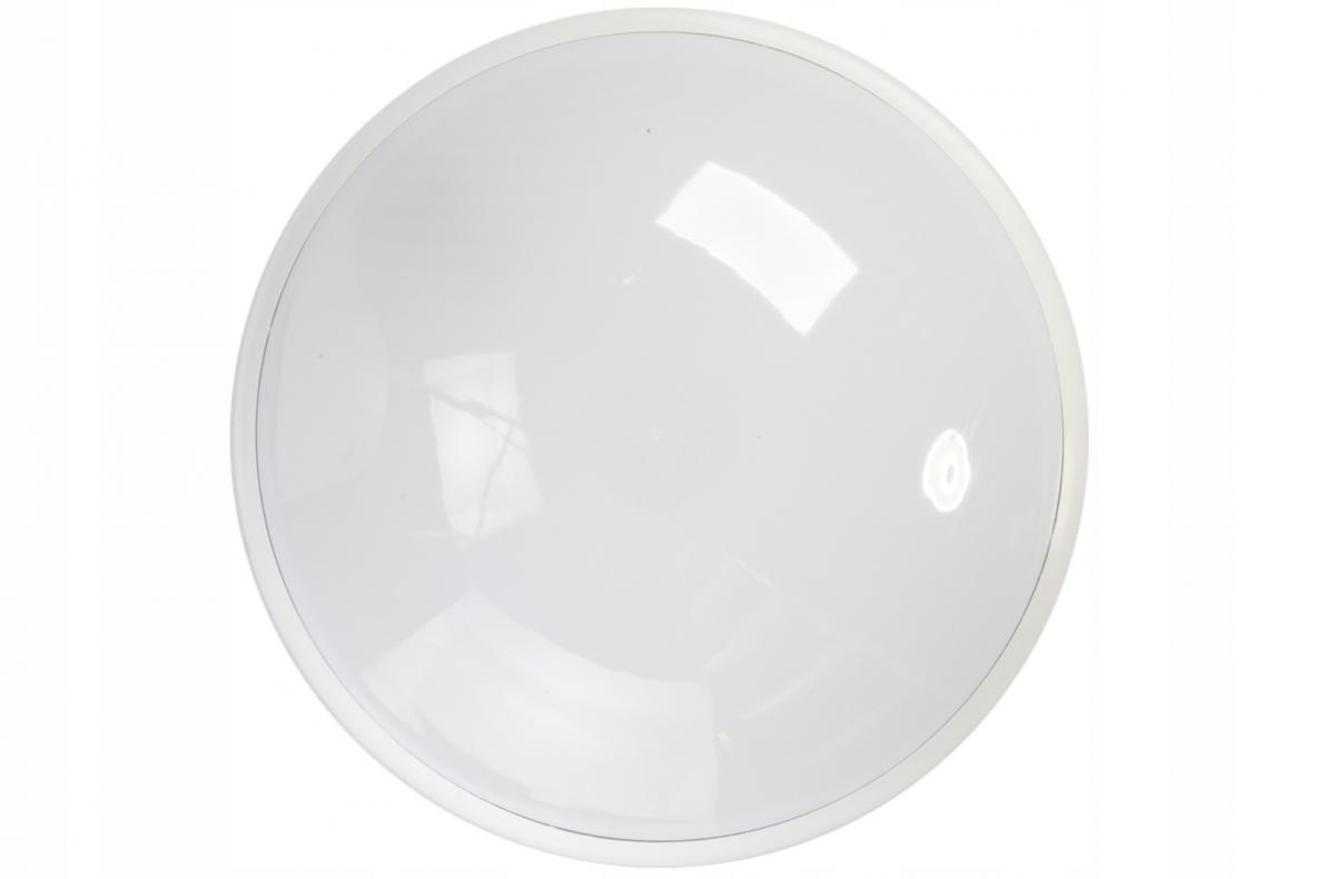 Plafon wandaloodporny Camea, E27 75W, IP44, klosz OPAL poliwęglanowy matowy