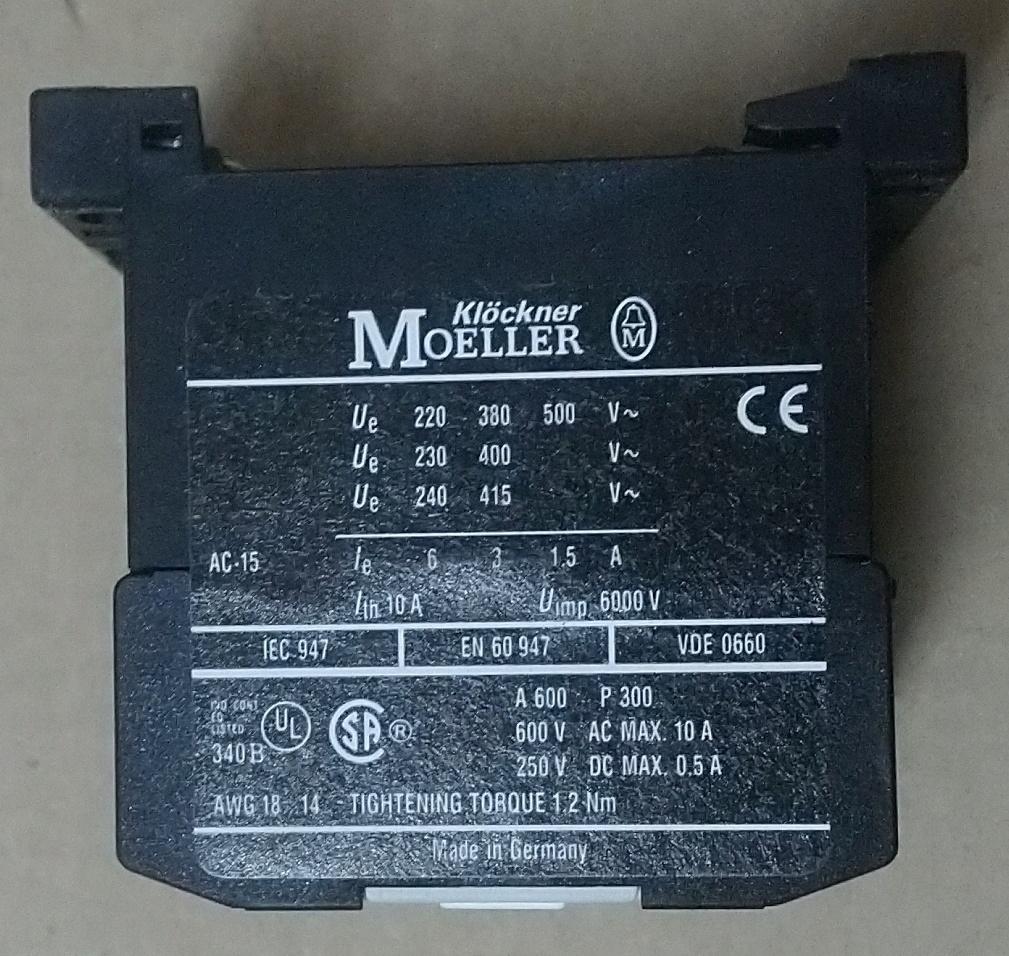 EATON Stycznik pomocniczy AC-15 I=3A 3Z 1R DILER-31-G(24VDC)