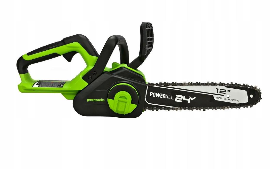 Pilarka Łańcuchowa Greenworks Gd24Cs30K4 Zestaw Ładowarka + Aku 4 Ah 24V