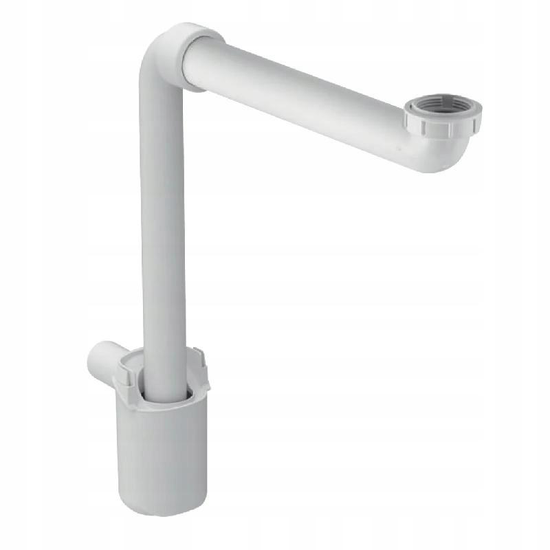 GEBERIT Syfon umywalkowy, model do niewielkich pomieszczeń, d32, biały