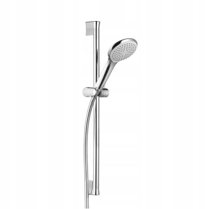 Zestaw prysznicowy KLUDI FRESHLINE 600 mm chrom + pręt ścienny, rączkę wąż