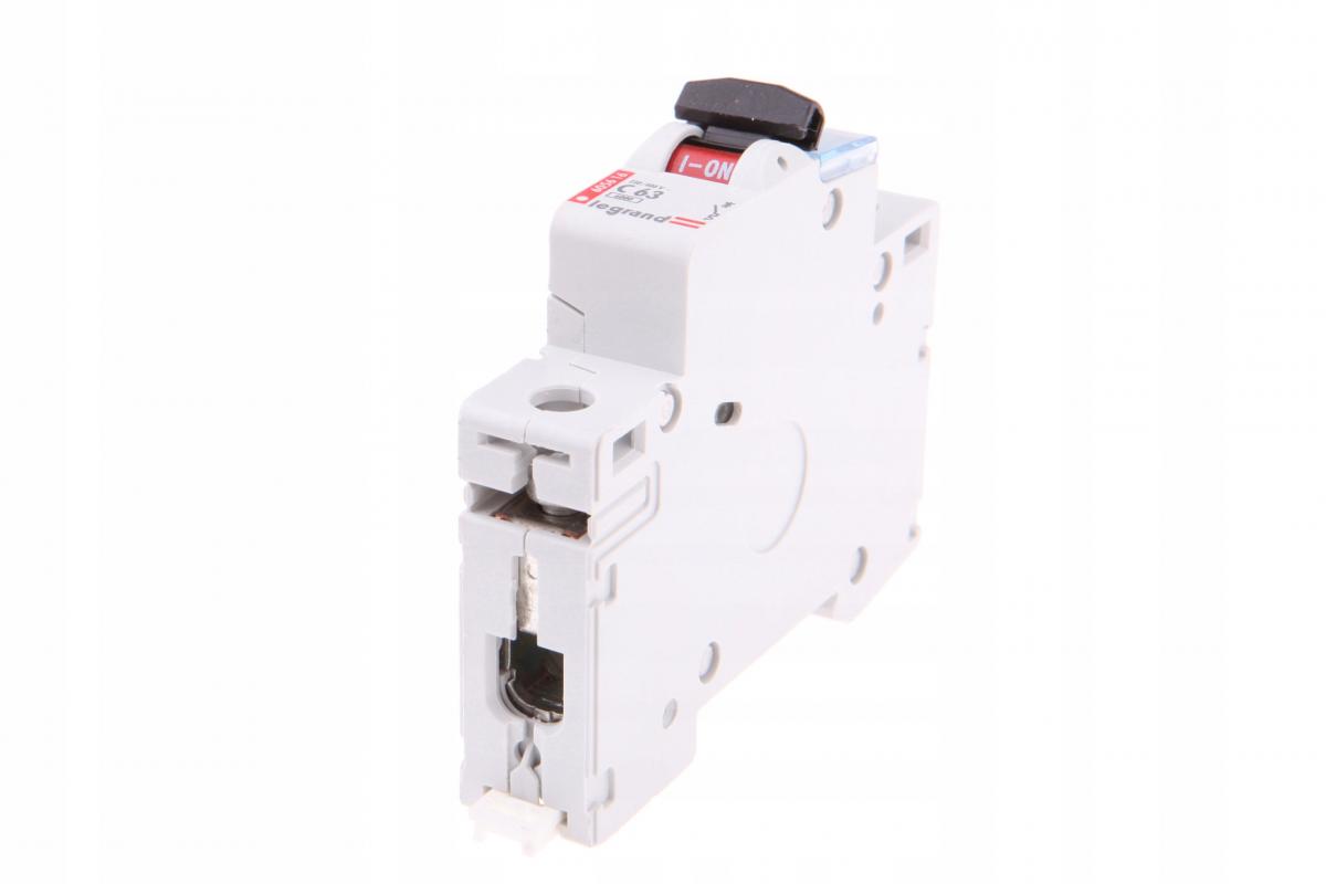 LEGRAND Wyłącznik nadprądowy S 301 1P C 63A 6000A TX3