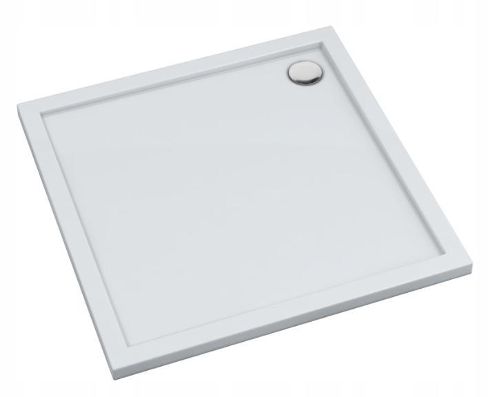 Brodzik kompozytowy NP Stabilsound Plus 90x90x6,5 / 3 kwadratowy Camparo