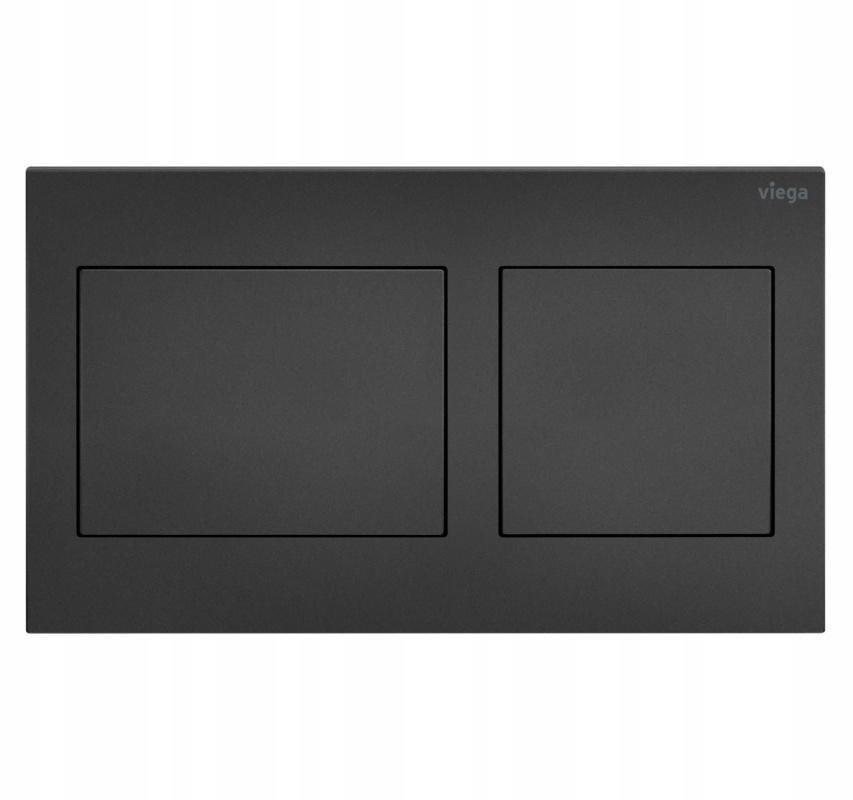 Przycisk VIEGA Visign for Style 21 8611.1 do WC Prevista tworzywo czarny