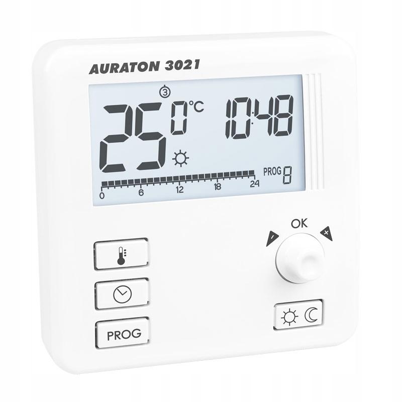 AURATON Libra - Tygodniowy, przewodowy regulator temperatury, (następca mod