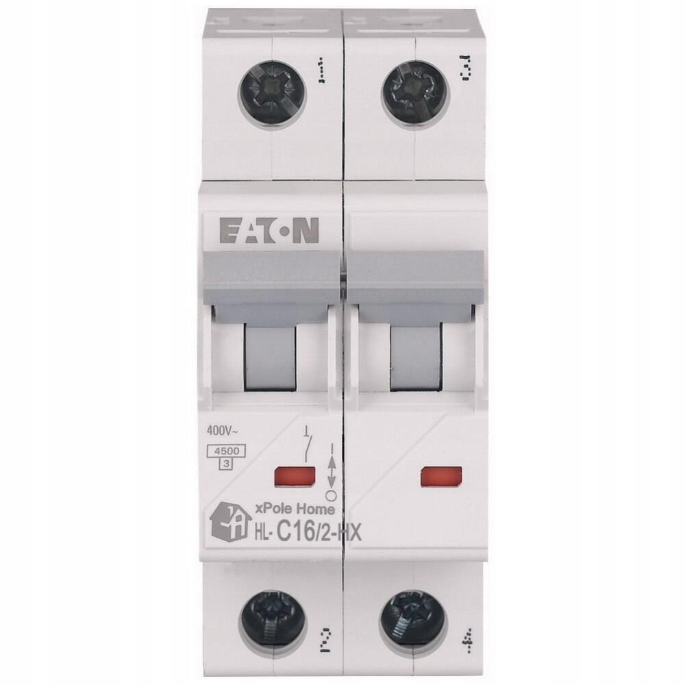 EATON Wyłącznik nadprądowy 6kA HN-C16/2