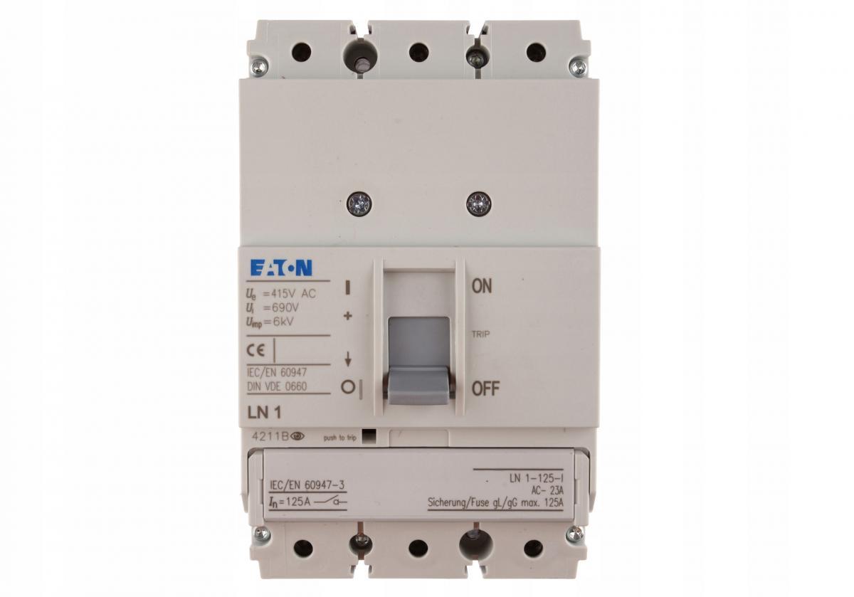 EATON Rozłącznik mocy LN1, 3-biegunowy 125A LN1-125-I