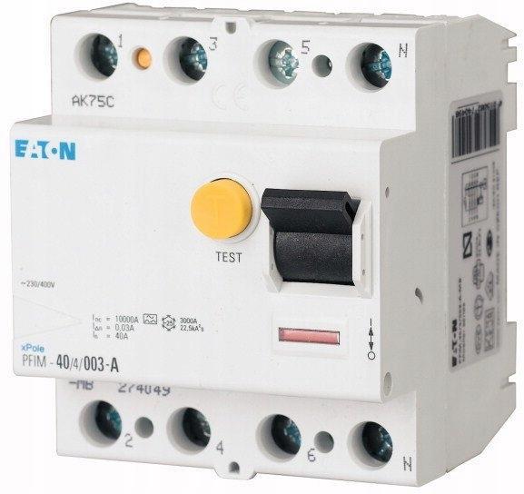EATON Wyłącznik różnicowoprądowy PFIM PFIM-80/4/003-MW