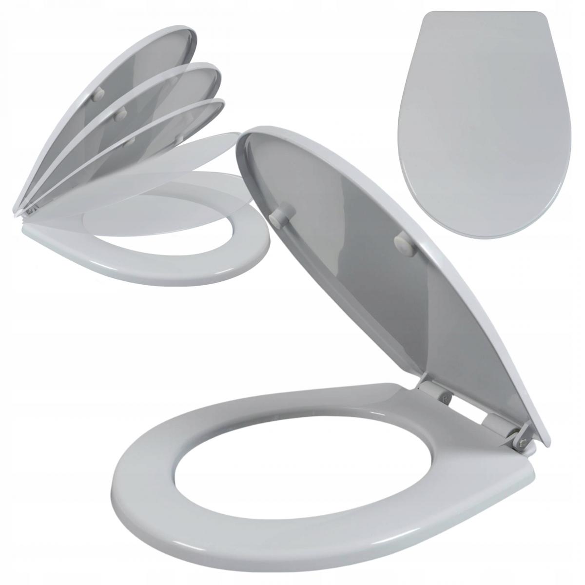 ROCA Deska WC wolnoopadająca ROCA MADALENA z Polipropylenu biała