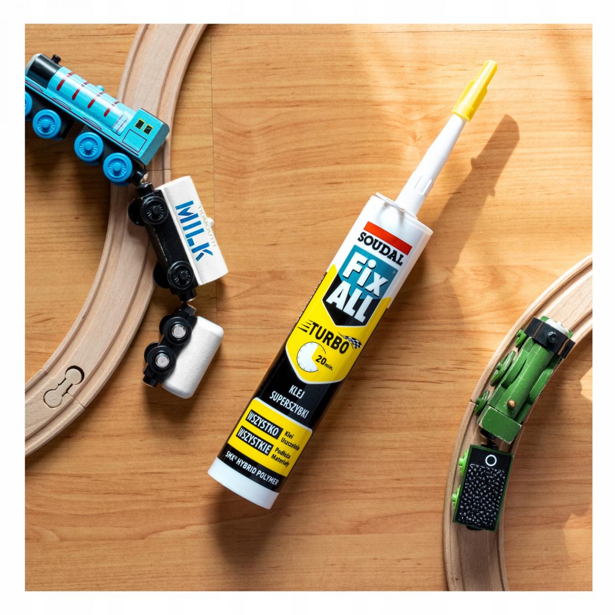SOUDAL Uszczelniacz hybrydowy FIX ALL TURBO
