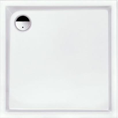 Brodzik akrylowy kwadrat zabudowany 100x100x3 cm SANPLAST Prestige Bza/PR