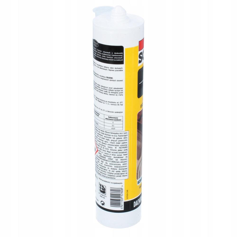 SOUDAL Specjalistyczny uszczelniaczh dekarski 280ml bezbarwny