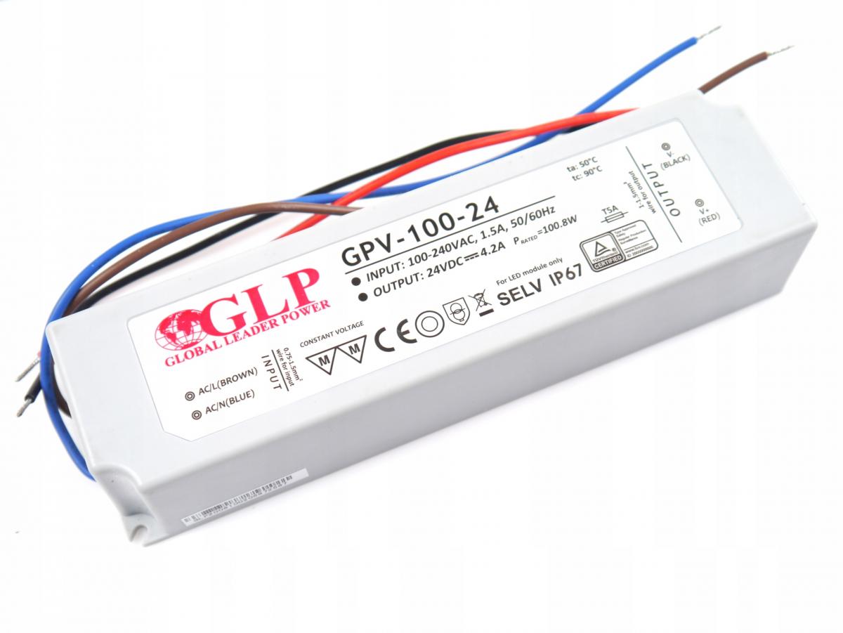 MPL POWER GLP zasilacz LED 24V 4,2A 100W