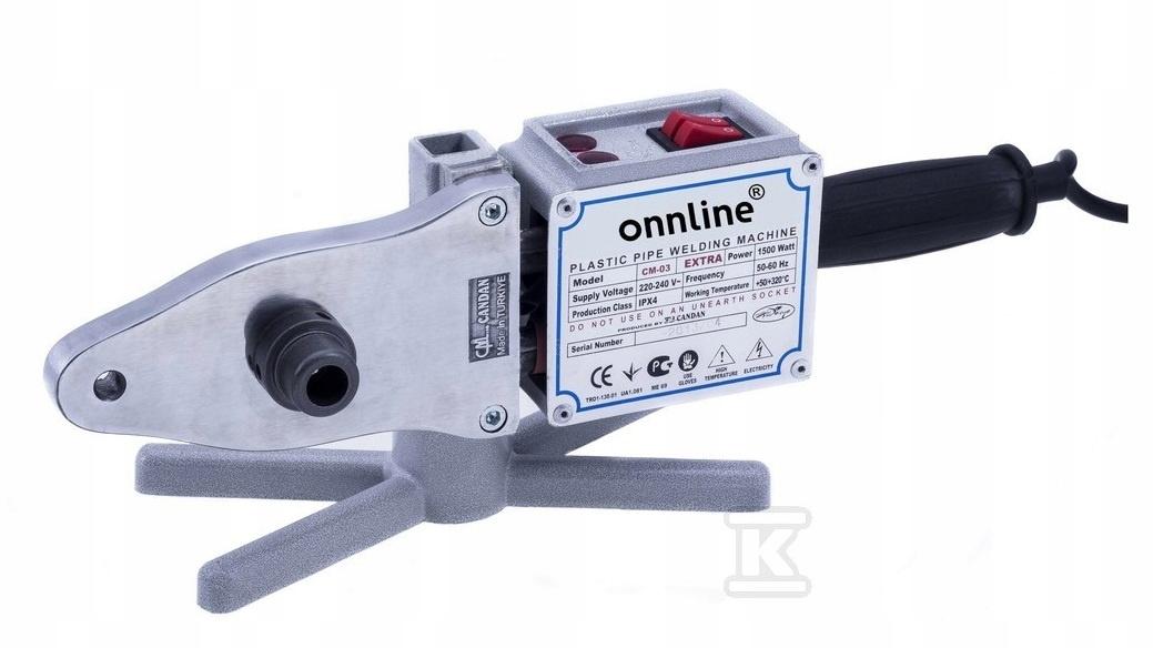 ONNLINE Zgrzewarka ONNLINE 1500W + kamienie 20-25-32-40mm