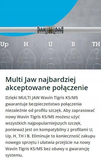 WAVIN Złączka gwint wewnętrzny Tigris M5 fi 25x1