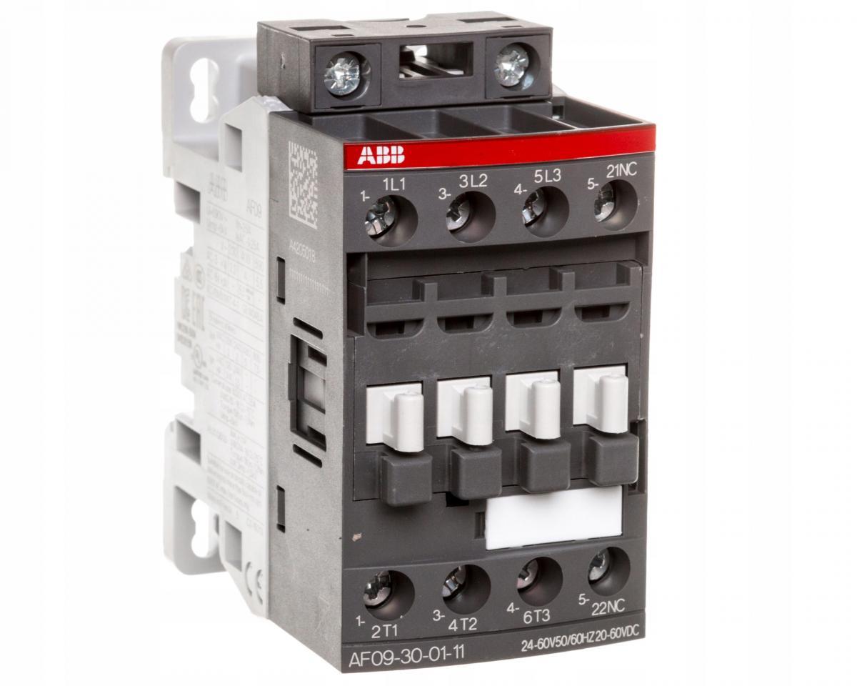 ABB AF09-30-01-11-Stycznik 9A,24-60VAC,20-60VDC