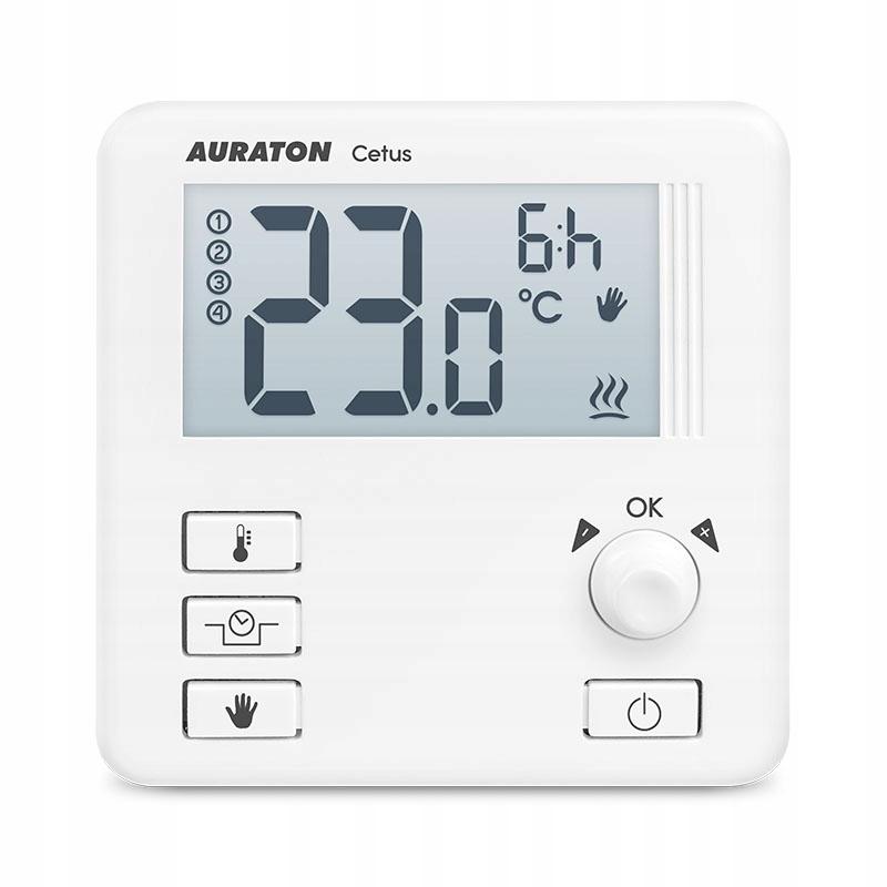 AURATON Cetus - dobowy, przewodowy regulator temperatury, (następca modelu