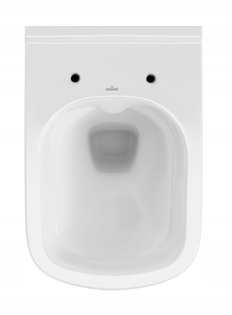 Zestaw 652 Miska zawieszana bezkołnierzowa Colour New CleanOn, deska duropl