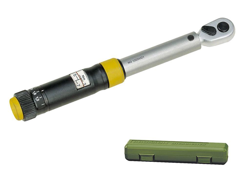 Klucz dynamometryczny 3 - 15 Nm PROXXON MicroClick 15 1/4 cala