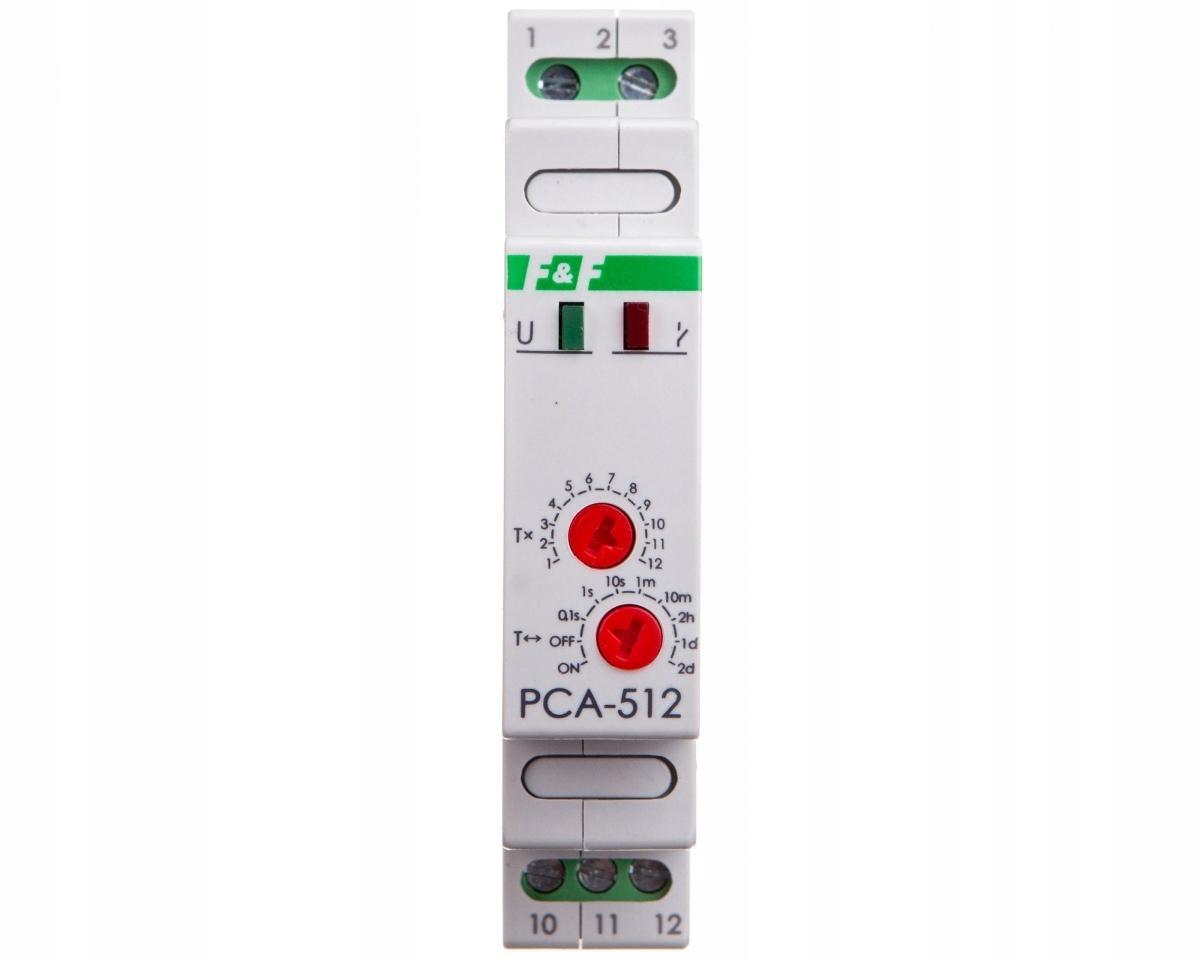 F&F Przekaźnik czasowy awersyjny, styki: 1no/nc 24v PCA-512-24V