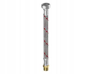 Wąż w oplocie 10bar,L=70 cm,1