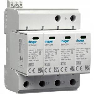 Ogranicznik przepięć T1+T2 MOV 4P sieć TN-S/TT Iimp=50 kA In=50kA Up1, 2kV
