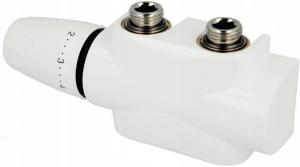 Multilux 4 zestaw z białą głowicą termostatyczną