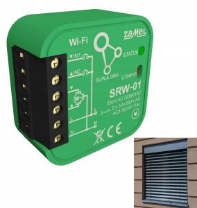 ZAMEL Sterownik rolet WI-FI typ: SRW-01, SUPLA