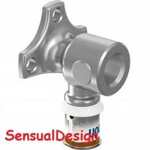 UPONOR Uponor S-Press PLUS kolano naścienne 20-Rp3/4FT